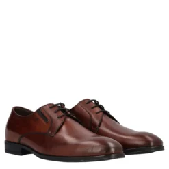 AIRTON Scarpe Eleganti Uomo Mogano in Pelle