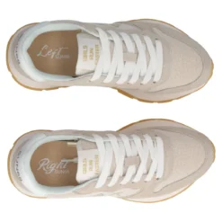 ALLY GLITTER TEXTILE Sneakers Donna Oro
