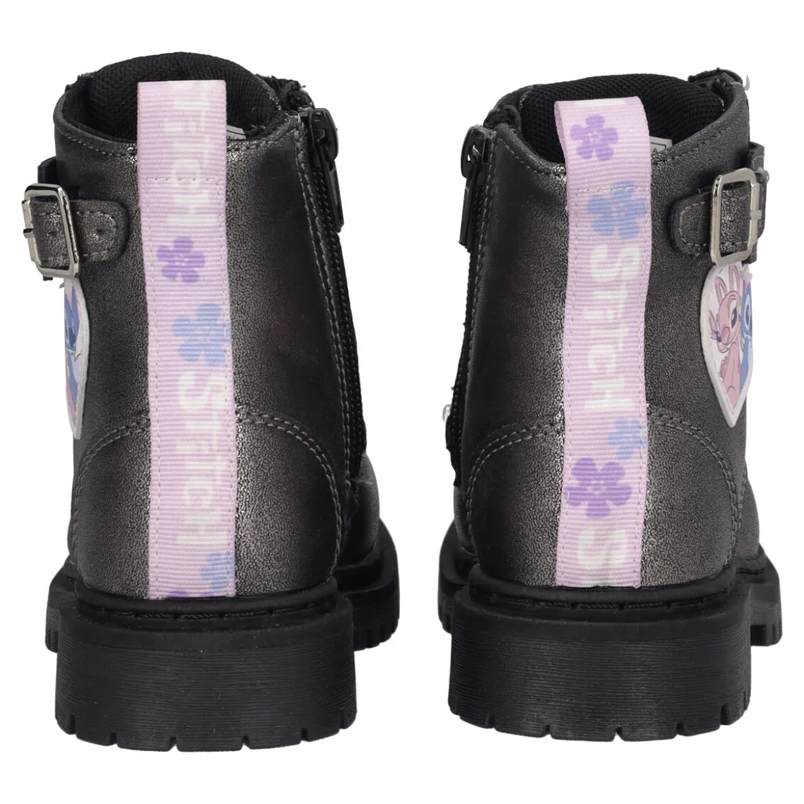 Anfibi Bambina Argento Metallizzato - Stitch