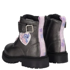 Anfibi Bambina Argento Metallizzato - Stitch