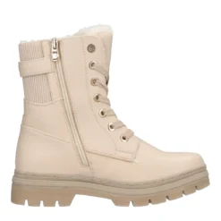 Anfibi Donna Beige