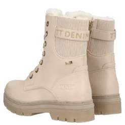 Anfibi Donna Beige