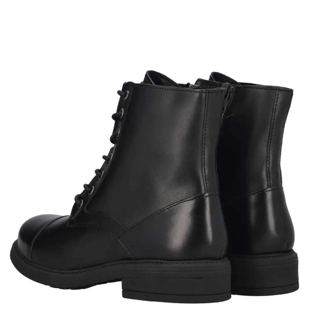 Anfibi Donna Neri in Pelle