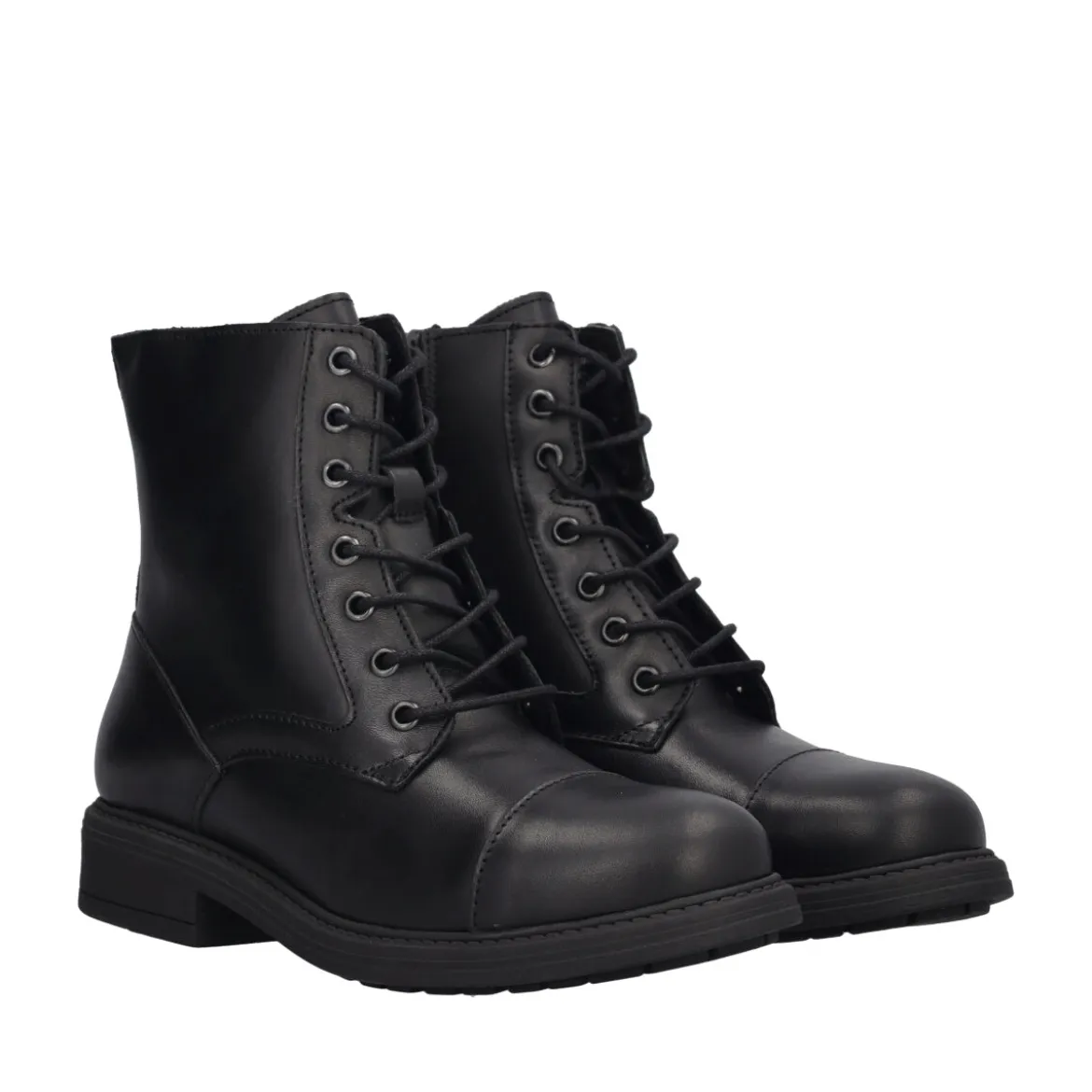 Anfibi Donna Neri in Pelle