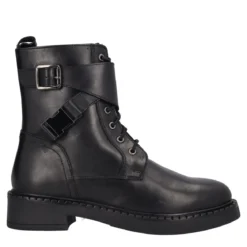 Anfibi Donna Neri in Pelle