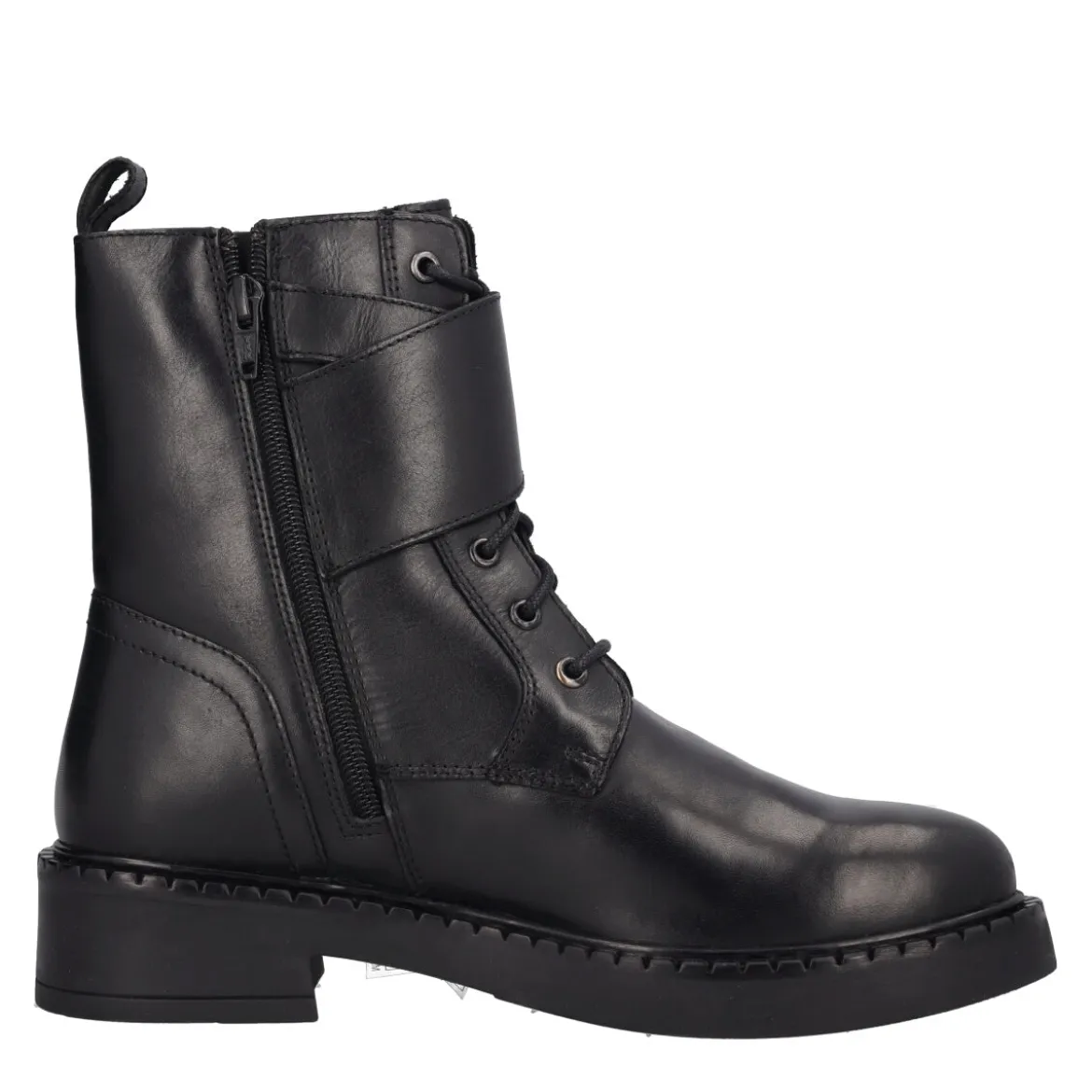 Anfibi Donna Neri in Pelle