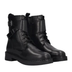 Anfibi Donna Neri in Pelle