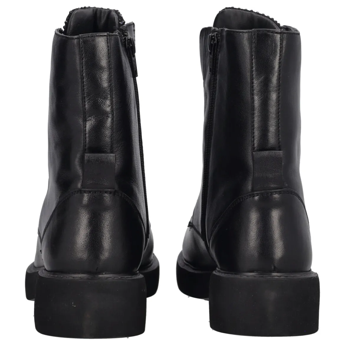 Anfibi Donna Neri in Pelle