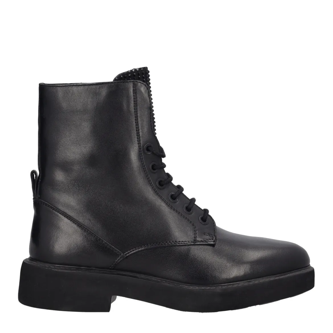 Anfibi Donna Neri in Pelle