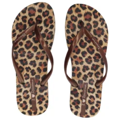 ANIMAL PRINT VII FEM Infradito Donna Beige e Marroni