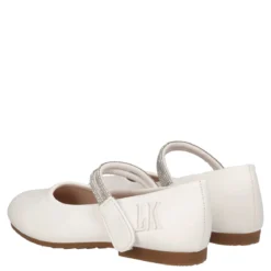 ANITA Ballerine Bambina Bianche con Strass