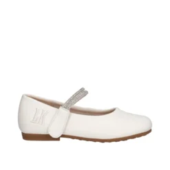 ANITA Ballerine Bambina Bianche con Strass