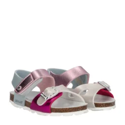 ARIA Sandali Bambina Multicolor Metallizzato