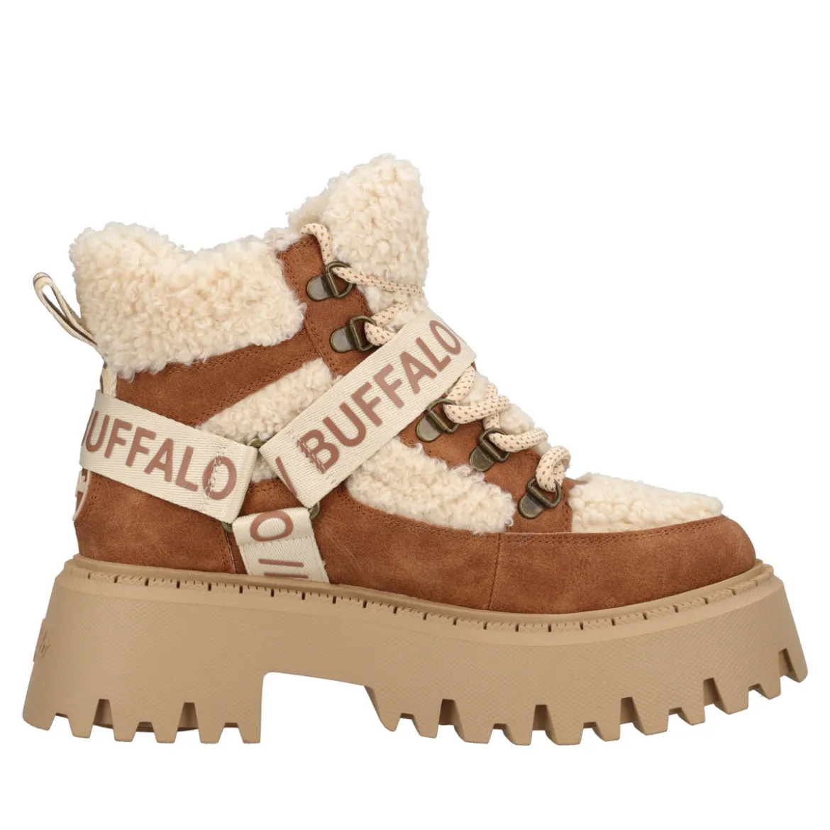 ASPEN Polacco Donna Beige e Cognac