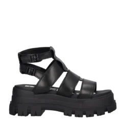 ASPHA GLD Sandalo Donna Nero