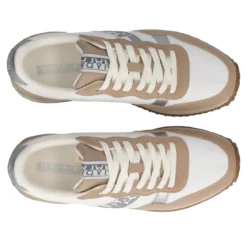 ASTRA 01 Sneakers Donna Beige e Bianche