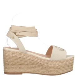 BALI 02 Espadrillas con Zeppa Beige