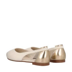 Ballerine Donna Bianche e Oro