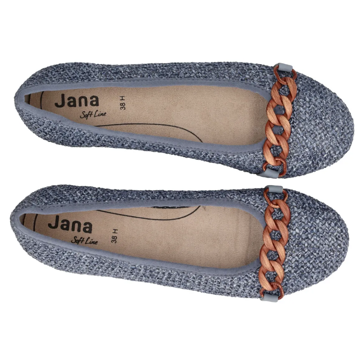 Ballerine Donna Blu Denim