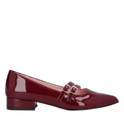 Ballerine Donna Bordeaux in Vernice