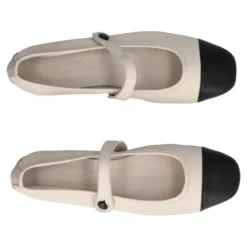 Ballerine Donna Off White e Nere