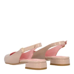 Ballerine in vernice nude