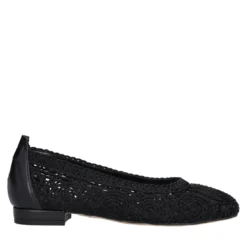 Ballerine Ricamo Nere