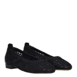 Ballerine Ricamo Nere