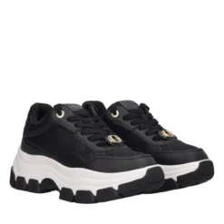 BERRETT2 Sneakers Donna Nere e Bianche