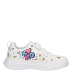 B&G GLAM Sneakers Bambina Bianche