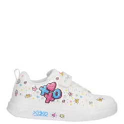 B&G GLAM Sneakers Bambina Bianche