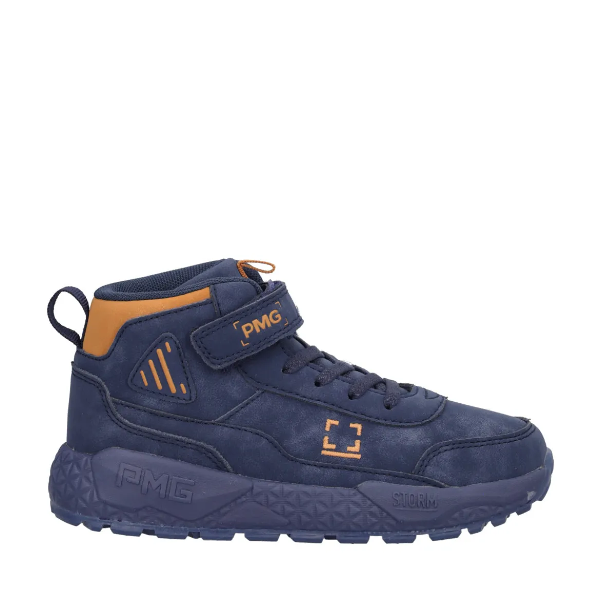 B&G STORM Sneakers Alte Bambino Blu
