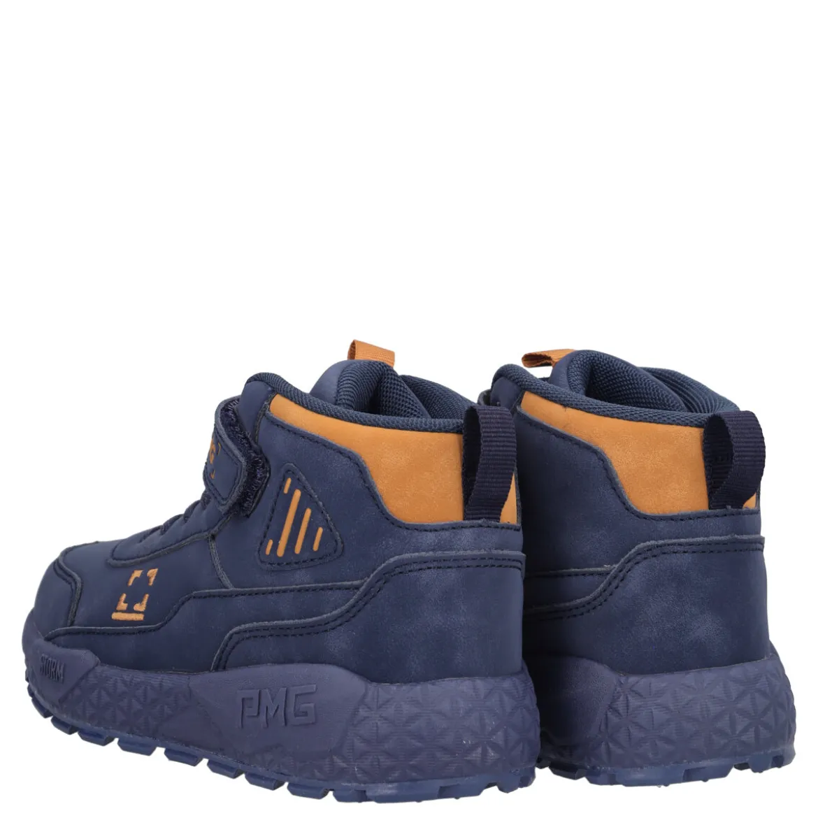 B&G STORM Sneakers Alte Bambino Blu