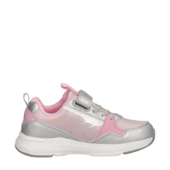 B&G SUPERMEGA Sneakers Bambina Argento e Rosa