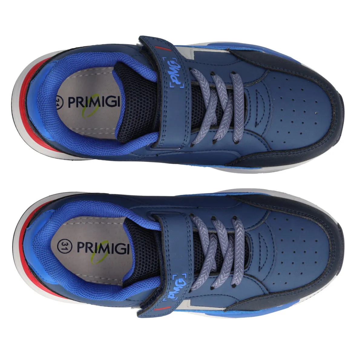B&G SUPERMEGA Sneakers Bambino Blu