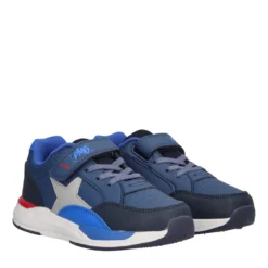 B&G SUPERMEGA Sneakers Bambino Blu