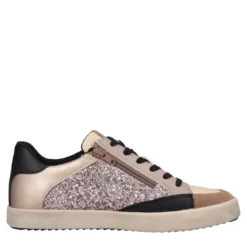 BLOMIEE Sneakers Donna Beige e Glitter