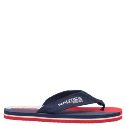 BORA BORA Infradito Uomo Blu, Bianche e Rosse