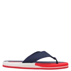 BORA BORA Infradito Uomo Blu, Bianche e Rosse