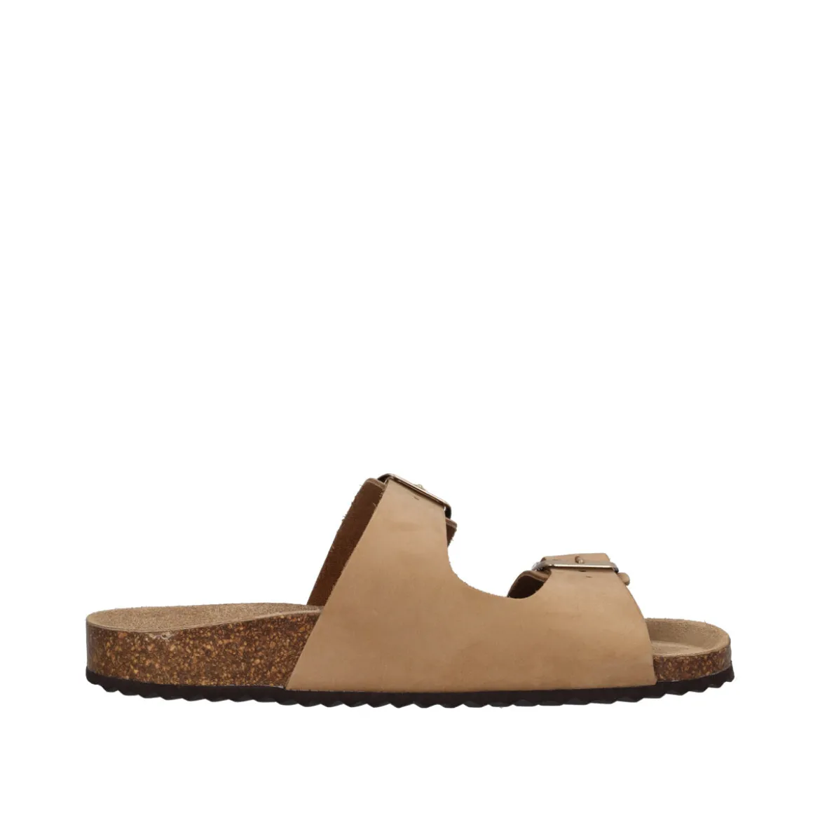 BRIONIA Ciabatte Donna Beige in Pelle