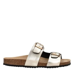 BRIONIA Ciabatte Donna Oro Metallizzato