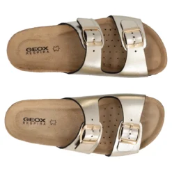 BRIONIA Ciabatte Donna Oro Metallizzato