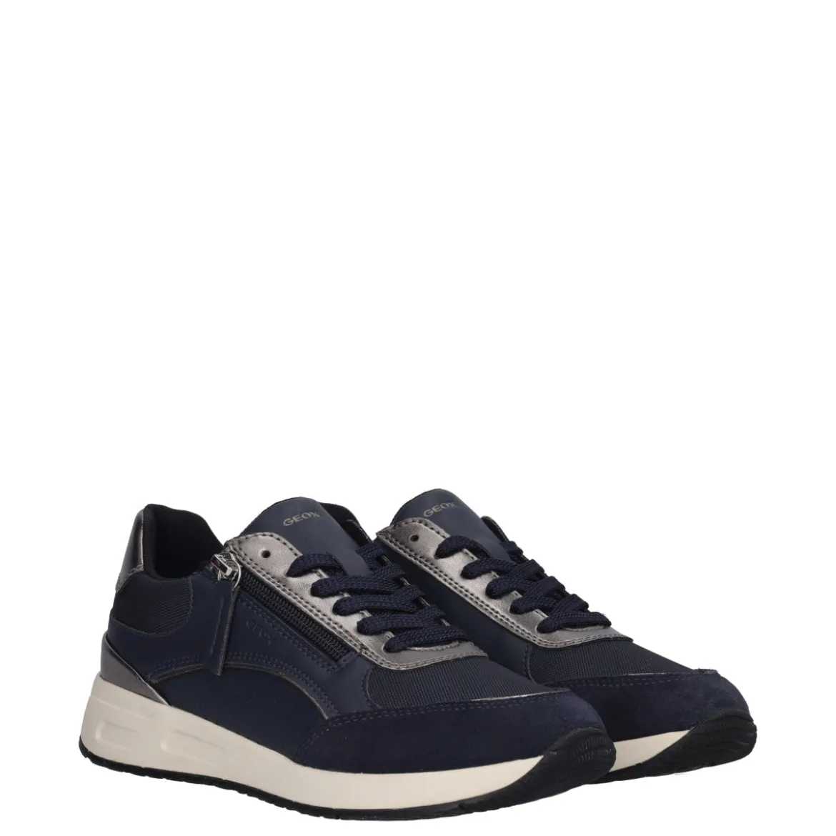 BULMYA Sneakers Donna Blu e Argento