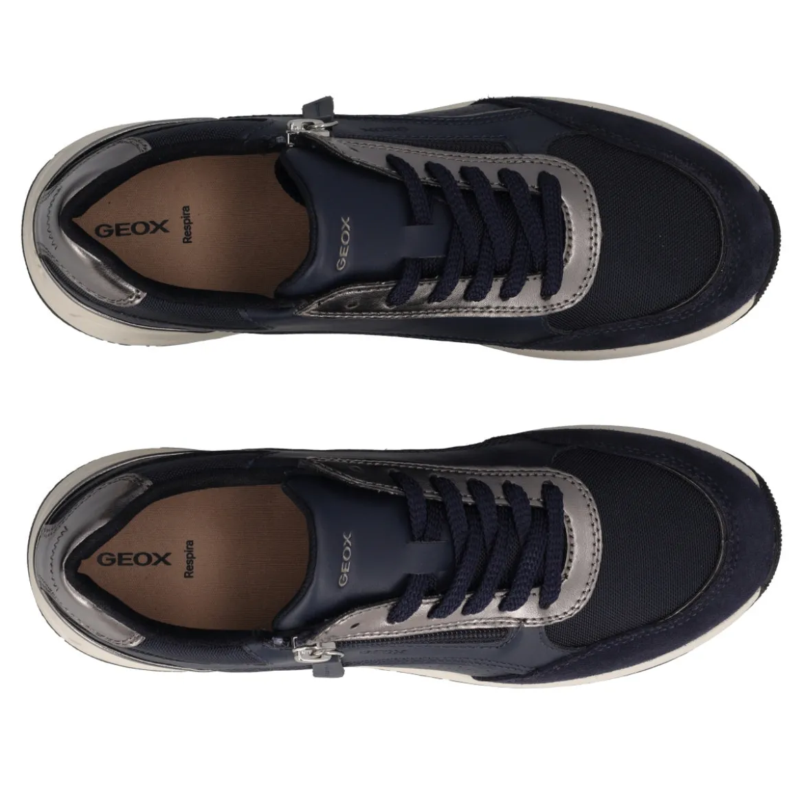 BULMYA Sneakers Donna Blu e Argento