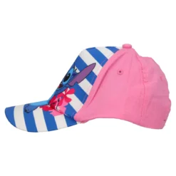 Cappello con Visiera Bambina Rosa Stitch