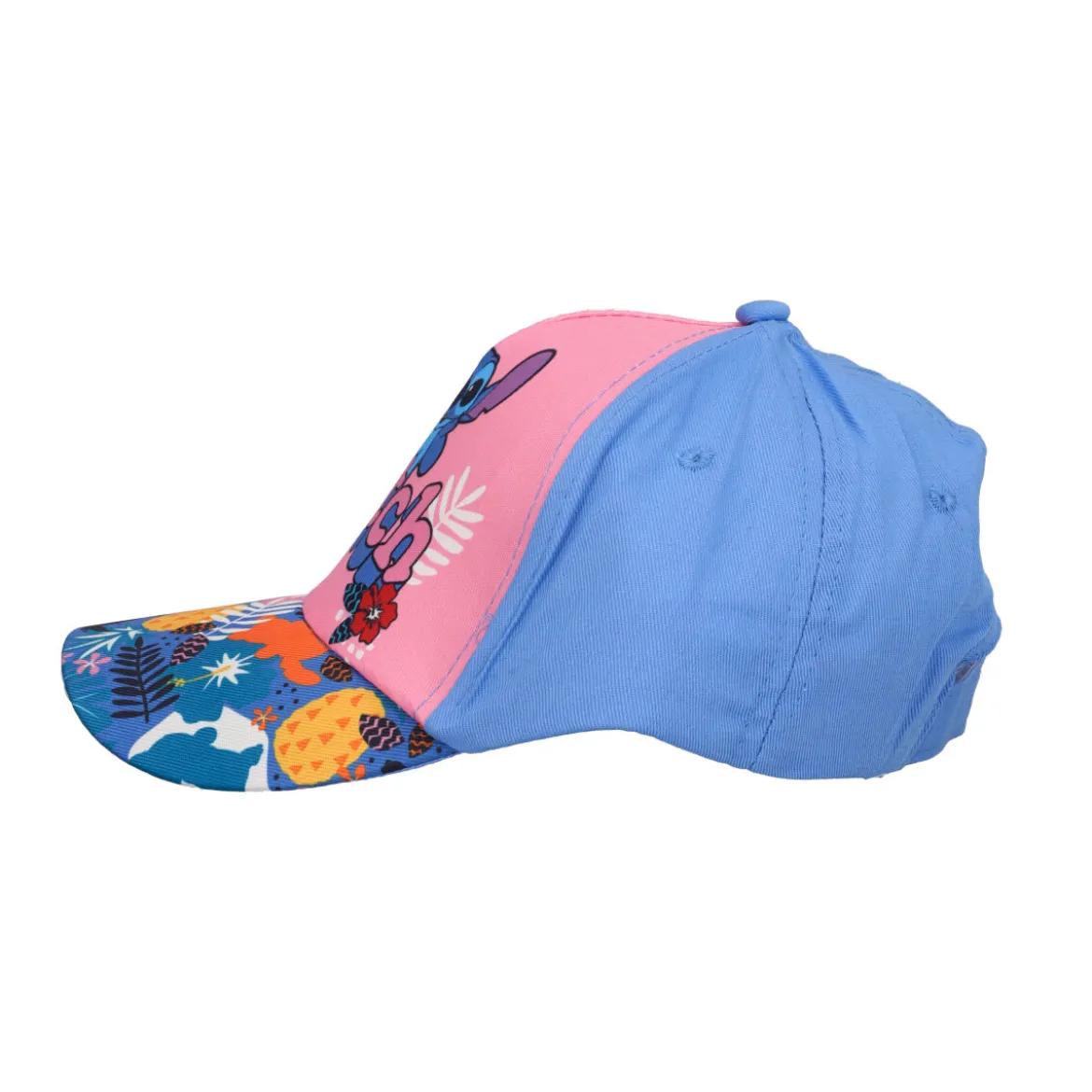 Cappello con Visiera Bambini Azzurro Stitch
