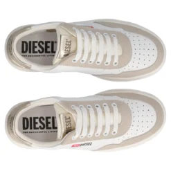 CASCOUN Sneakers Donna Bianche e Oro