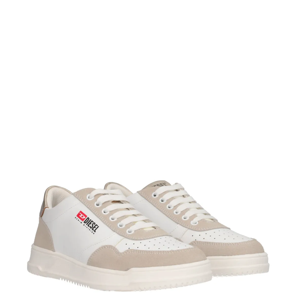 CASCOUN Sneakers Donna Bianche e Oro