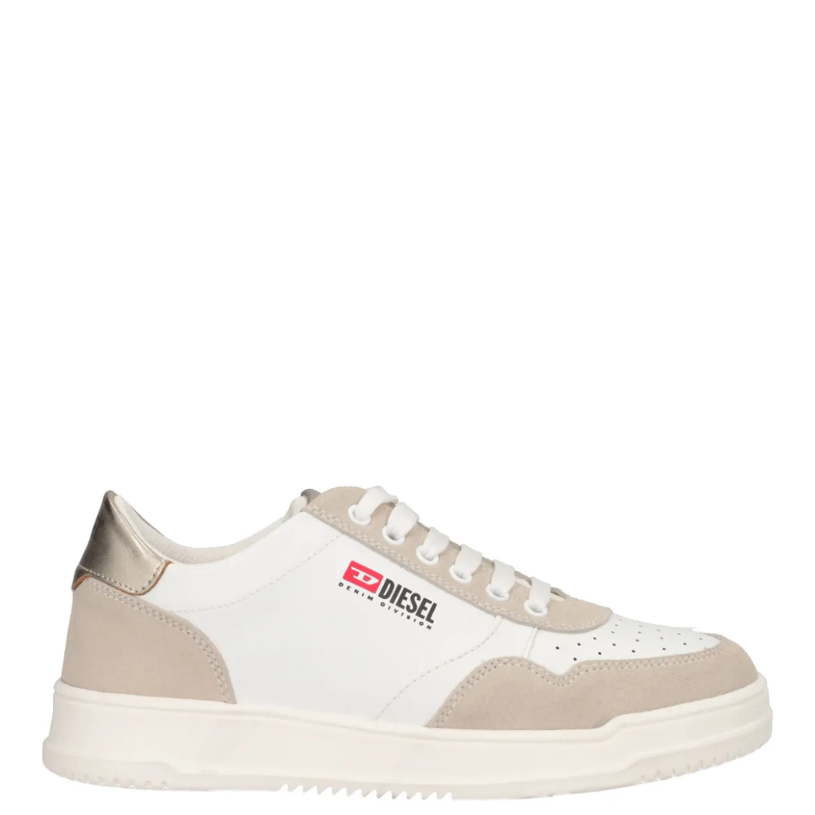 CASCOUN Sneakers Donna Bianche e Oro