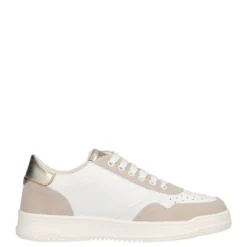 CASCOUN Sneakers Donna Bianche e Oro